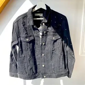 Topshop silver jacket hotsell